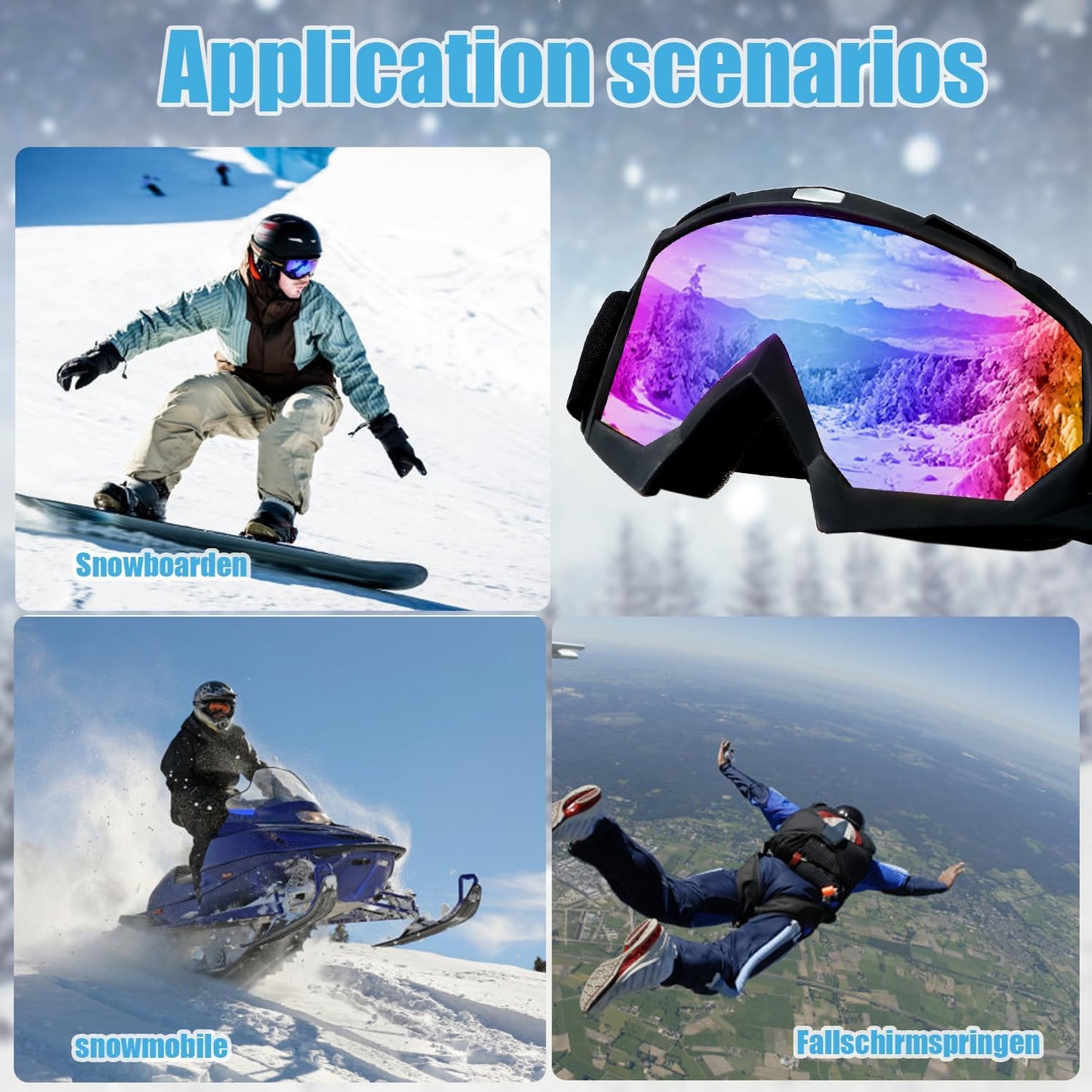 Skibrille Ski Snowboard Brille