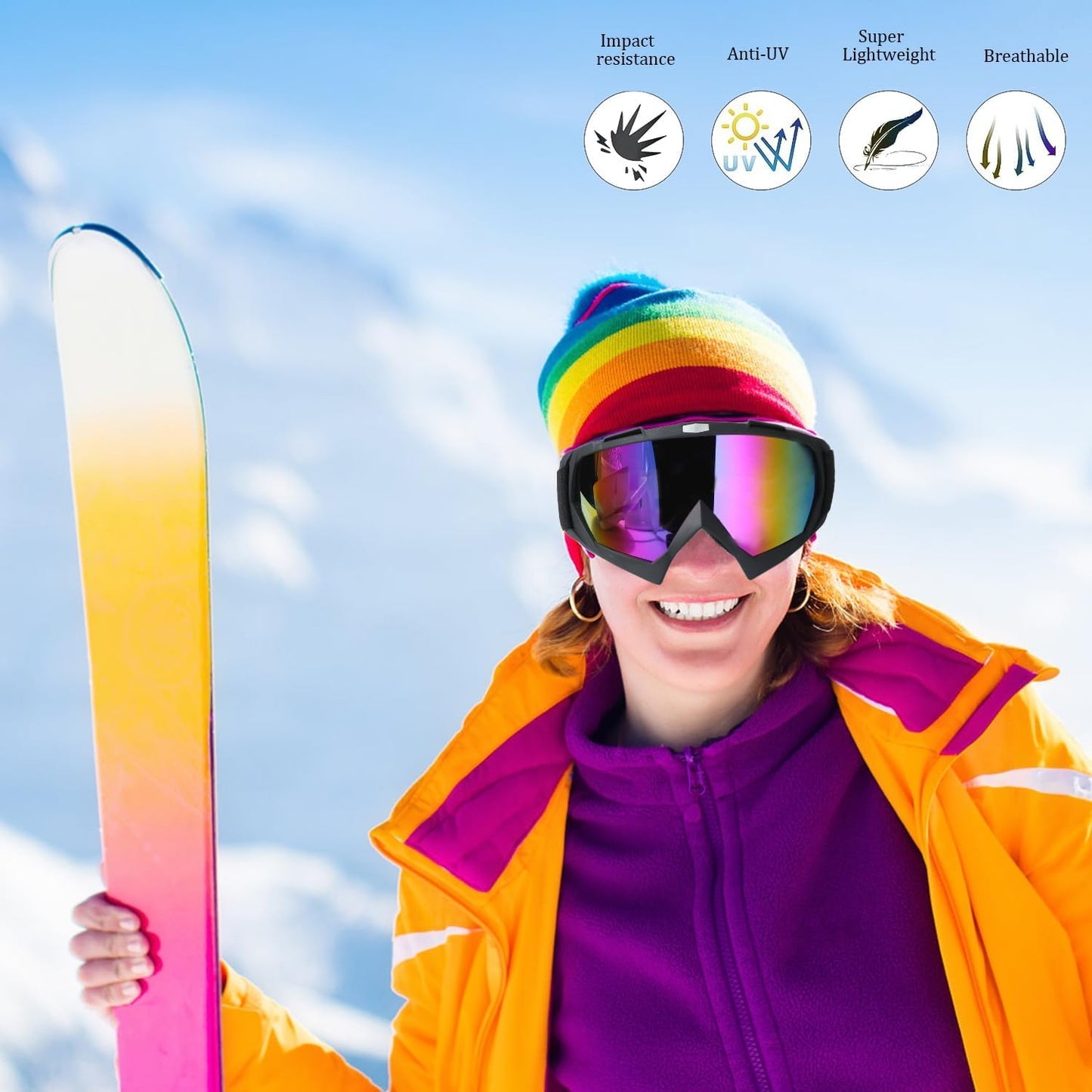 Skibrille Ski Snowboard Brille